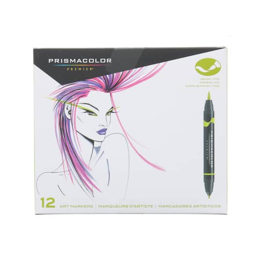 Prismacolor&#xAE; Premier&#xAE; Brush/Fine Art Marker Set, Primary